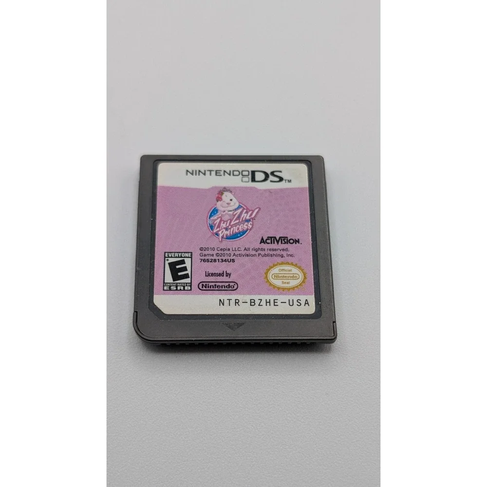 Nintendo DS Zoo And Zhu Zhu Based Games Mixed Lot of 5 Cartridges Only